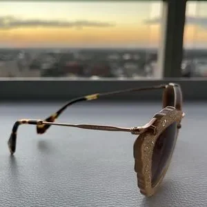 Miu Miu | Accessories | Miu Miu Crystal Cat Eye Smu 4q  display picture 2